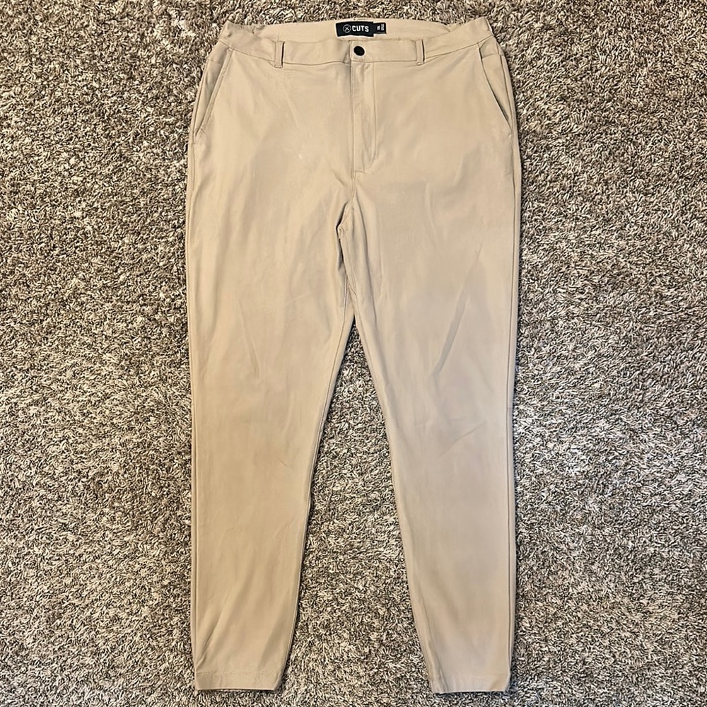 Cuts Clothing Beige Men's Pants